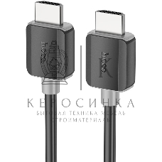 Кабель Hoco US08 ver2.0 HDMI (m) HDMI (m) 2м черный (пакет)
