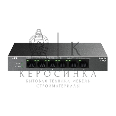 Коммутатор настольный TP-Link LS106LP с 6 портами 10/100 Мбит/с (4 порта PoE)