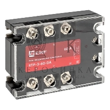 Реле твердотельное трехфазное RTP-60-DA PROxima EKF rtp-3-60-da
