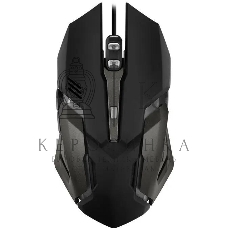 Мышь проводная SVEN RX-G740 черный, 2400 dpi, USB, кнопки - 6