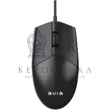 Мышь проводная AULA AM104 черный