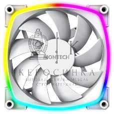 Вентилятор для корпуса MONTECH AX120 PWM белый, 120 мм, 1600 об/мин, 27 дБ, 4 pin