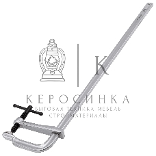 Струбцина Denzel F-образная, 120x600 мм, кованая