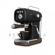 Кофеварка эспрессо BQ CM2004 черный, исп. кофе - молотый, 0.6 л, 1100 Вт, 20 бар