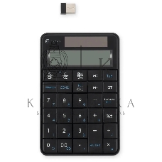 Цифровой блок Oklick K604W беспроводная, радиоканал, чёрный