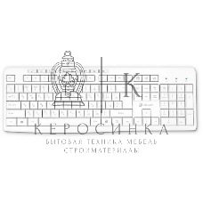 Клавиатура Oklick K225W беспроводная, радиоканал, белый