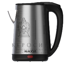 Чайник электрический Maxvi KE1822S silver-black