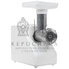 Мясорубка электрическая Ротор Макси ЭМШ 35/300-2 белый, 1500 Вт, 0.6 кг/мин, насадки - 2
