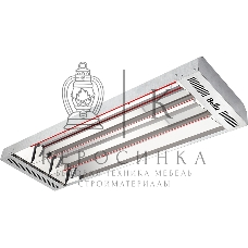 Обогреватель инфракрасный Ballu BIH-T2-4.5 серый, 4500 Вт, 45 м2