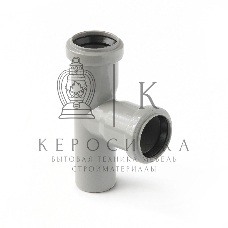 Тройник канализационный (полипропилен) 32x32/87,5град.