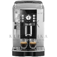 Кофемашина автоматическая DeLonghi ECAM 21.117.SB серебристый/черный, исп. кофе - зерновой/молотый, 1.8 л, 1450 Вт, 15 бар