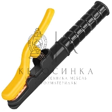 Сварочное оборудование Deli Электрододержатель Deli DL23500A 500гр, макс. сила тока 500A, длина 295мм, диаметр электрода 6,3-10мм, площадь поперечного сечения кабеля 70-95 кв.мм