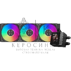 Система жидкостного охлаждения для процессора PCCooler DC360 Pro ARGB Display BK черный (DC360Pro-BKAWXY-GL)