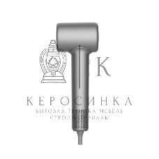 Фен Deerma DEM-CF51W темно-серый, 1400 Вт, компактный, ионизация