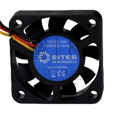 Вентилятор для корпуса 5bites FB4010S-12H3 черный, 40 x 40 мм, 6000 об/мин, 23 дБ, 3 pin