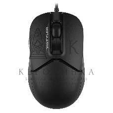 Мышь проводная A4Tech Fstyler FM12 черный, 1200 dpi, USB, кнопки - 3