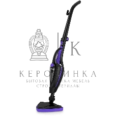 Швабра паровая Kitfort КТ-1051 1500Вт черный/фиолетовый