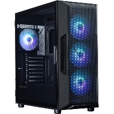 Компьютерный корпус ZALMAN MidiTower I3 NEO ARGb V2 black (ATX, без БП, 2xUSB3.0, 4x120мм ARGb) (Zalman i3 NEO ARGb V2 Black)