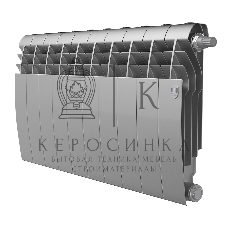 Радиатор Royal Thermo BiLiner 350 Silver Satin VR80 - 10 секц.