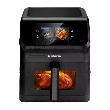 Аэрогриль Polaris PAF 9007WS черный, 1900 Вт, 6.5 л, сенсор, 25 программ