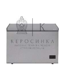 Морозильный ларь Бирюса Б-M240KDN металлик с глухой крышкой