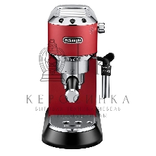 Кофеварка эспрессо DeLonghi EC685.R красный, исп. кофе - молотый/чалды, 1.1 л, 1350 Вт, 15 бар