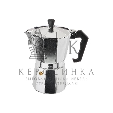 Кофеварка гейзерная AGNESS 944-004 МОНБЛАН на 6 чашек 300 мл