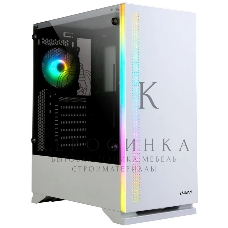 Компьютерный корпус ZALMAN S5, ATX, WHITE, WINDOW, 2xCOMBO (3.5