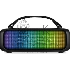 Портативная колонка SVEN PS-235 черный 12W 2.0 BT 3600mAh (SV-022075)