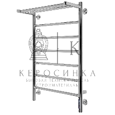 Полотенцесушитель Royal Thermo Aora П7 c полкой 500х800 электро (new встроен. диммер)
