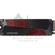 Накопитель SSD Samsung 990 PRO, 2000Gb, PCIe 4.0 x4, M.2 2280, NVMe, R/W 7450/6900, с радиатором