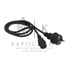 Шнур питания Lanmaster LAN-PP13/SH-10-BK C13-Schuko проводник.:3x0.75мм2 10м 250В 10А черный