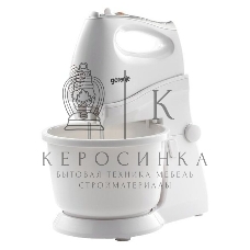 Миксер Gorenje M450WS, 450 Вт,, 5 скоростей, белый