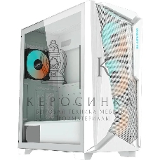 Компьютерный корпус Gigabyte C301GW белый без БП ATX 4x120мм 4x140мм 2xUSB 3.0 audio bott PSU