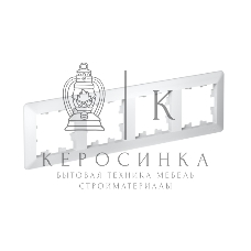 Рамка 4-м AtlasDesign Air бел./дым. бел. SE ATN220104