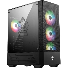 Компьютерный корпус MSI MAG FORGE 112R 2xUSB 3.0, 4x120мм ARGb Fan, ARGb Control Board, Tempered Glass Window, Brown Box (949679)