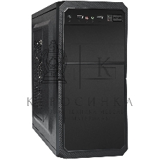 Компьютерный корпус Minitower ExeGate BA-202-UNS400 (mATX, БП UNS400 с вент. 12см, 2хUSB, аудио, черный)