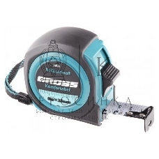 Рулетка Gross Komfortabel, 8 м х 25 мм, обрезиненный корпус