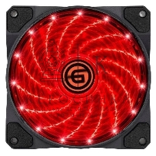 Вентилятор для корпуса LED 12LR15 (красный) (708302)