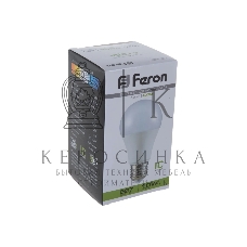 Лампа светодиодная Feron LB-92 10W 230V E27 4000K A60