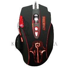 Мышь проводная Qumo PRO Series Juggernaut M84 черный, 6400 dpi, USB, кнопки - 8