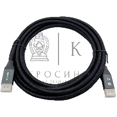 Кабель ver1.4 DisplayPort (m) DisplayPort (m) 5м черный