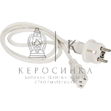 Шнур питания Lanmaster LAN-PP13/SH-1.5-WH C13-Schuko проводник.:3x0.75мм2 1.5м 220В 10А белый