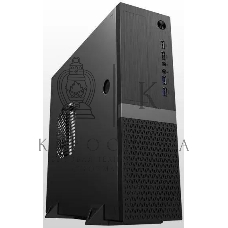 Компьютерный корпус Foxline FL-211-TFX300S с блоком питания 300Вт, mATX case, black, w/PSU TFX 300W, w/2xUSB2.0+2xUSB3.0, w/pwr cord, w/8cm FAN