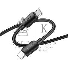 Кабель Hoco X96 Hyper TYPE-C TO TYPE-C USB Type-C (m)-USB Type-C (m) 1м черный коробка