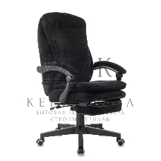 Кресло руководителя Бюрократ T-9950MSG-F/BLACK-PU черный