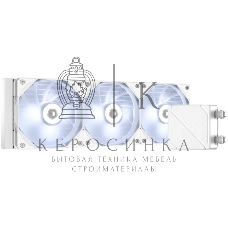 Система жидкостного охлаждения для процессора ID-COOLING DASHFLOW 360 BASIC WHITE белый 120мм алюминий+медь 1800rpm 35.2db 4-pin 350W