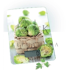 Весы кухонные электронные Maxwell Nature MW-1452, рисунок