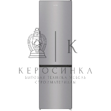 Холодильник Gorenje NRK6201ES4 серебристый двухкамерный 235/96 л морозилка снизу, No Frost