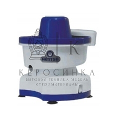 Соковыжималка Нептун КАЖИ.332.215.001 белый/синий, центробежная, 320 Вт, механическое